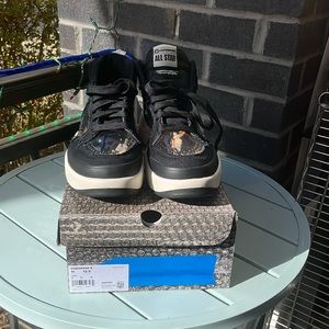 Converse Joshua x Vides Weapon CX Hi Men's Shoes Black-White a00715c